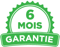 Badge garantie 6 mois sur les interventions Nuisi'Guard