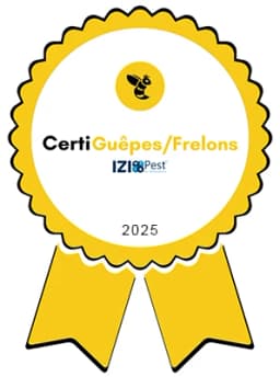 Certification traitement guêpes et frelons Certibiocide