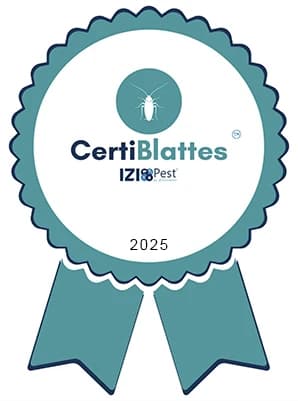 Certification traitement cafards Certibiocide